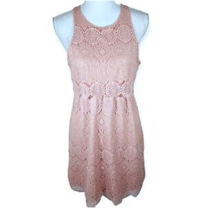 BONGO PINK LACE DRESS SZ.M EUC.